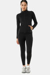 Amante Anti Microbial Fitted Jacket - Jet Black — thumbnail 6